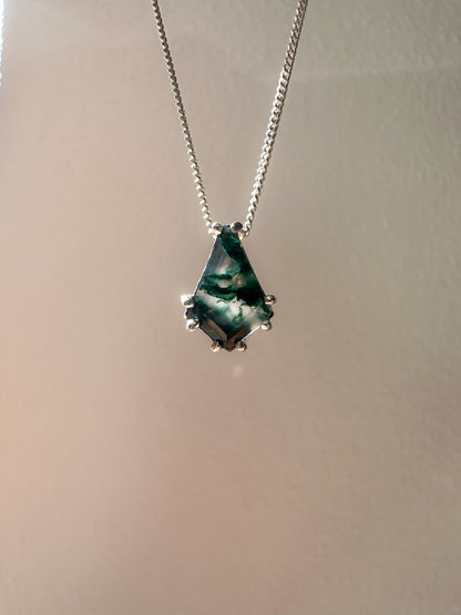 Moss Agate Pendant