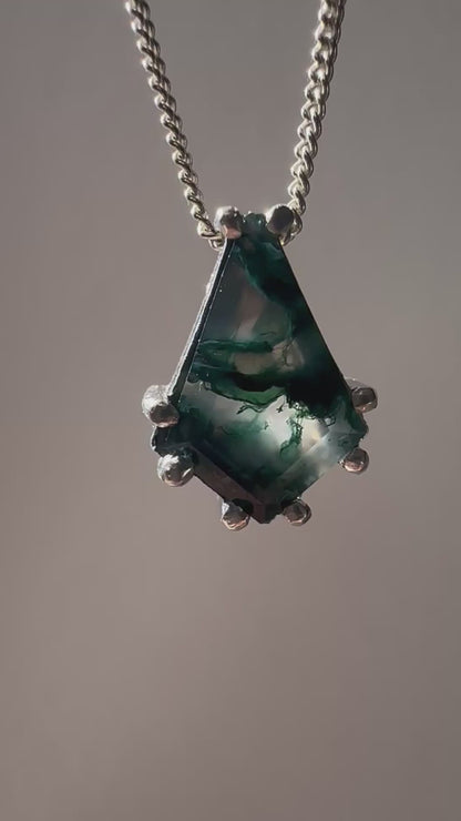 Moss Agate Pendant